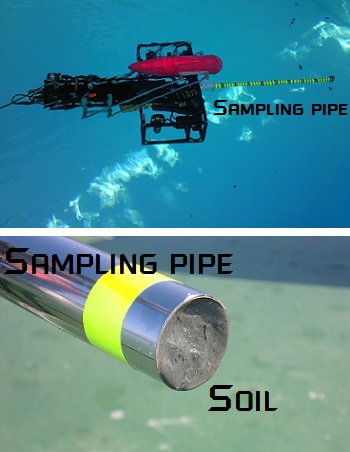 MITSURUGI: Underwater Robot for Soil Core Sampling